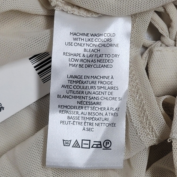 Urban Outfitters Beige Lace-Up Crop Top - Picture 10 of 11